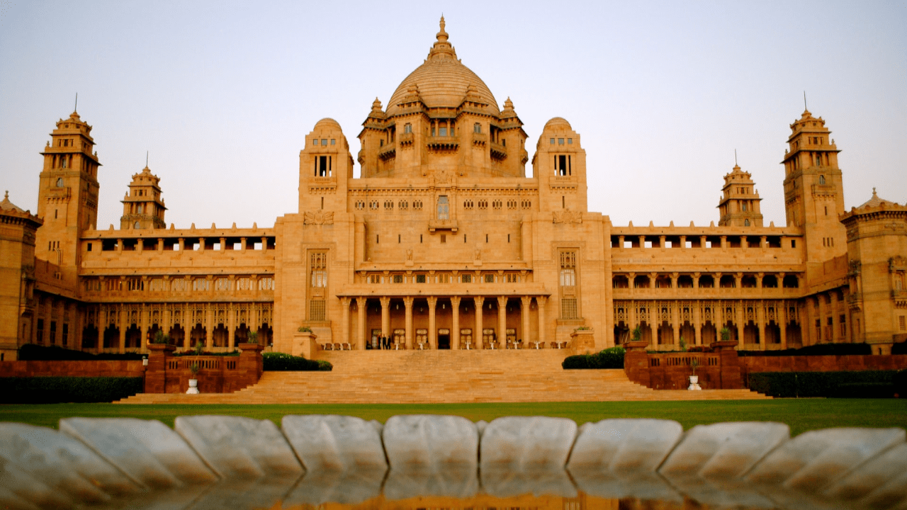 Umaid Bhawan Palace Jodhpur Rajasthan Hotel Museum Residence
