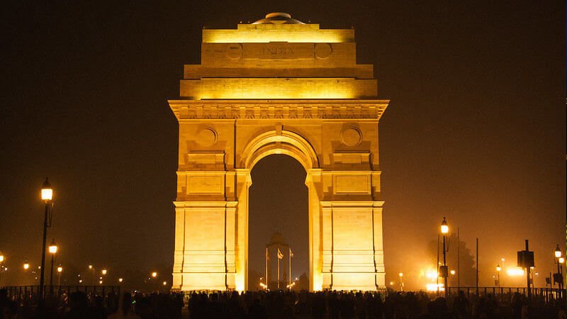 best places to visit in delhi at night