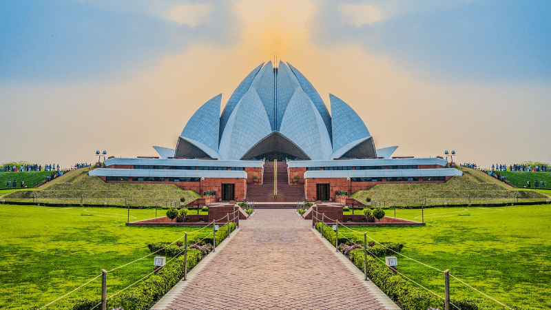 Lotus Temple (Best Parks in Delhi for Photography)