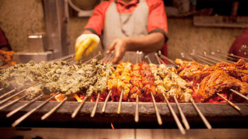 Best Places To Eat Non-Veg Street Food in Delhi