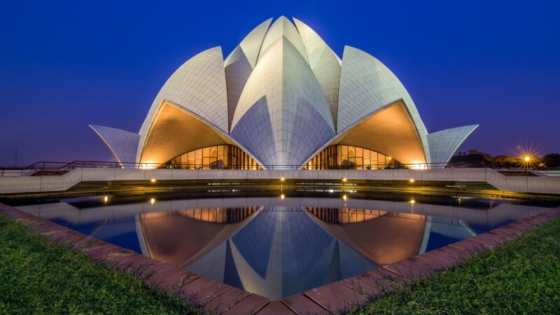 Lotus Temple - One of the Peaceful Temples to Visit in Delhi