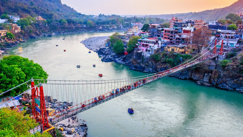 Rishikesh - Best Places to Visit Near Delhi in December for Spiritual Activities