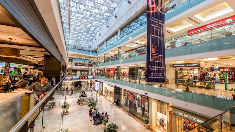Shopping and catching a movie at Ambience mall - Things To Do In Delhi For Youngsters