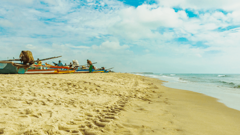 Famous beaches in Pondicherry