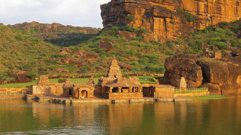 Badami Cave temples in Karnataka