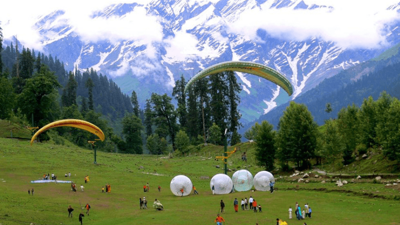 Best places for Paragliding in HP