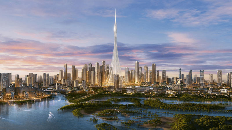 Creek tower Dubai