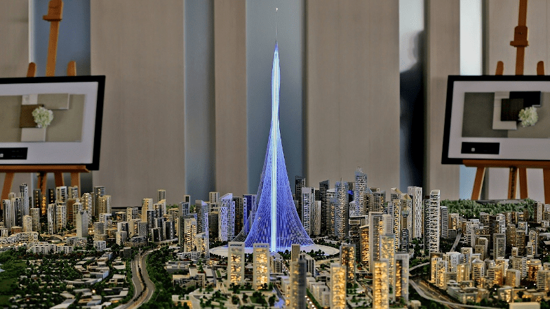 Dubai creel tower