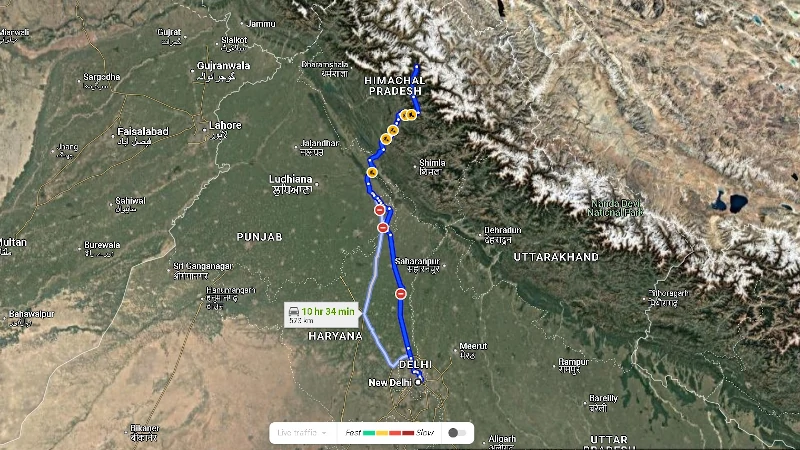 How To Travel From Delhi to Kullu Manali